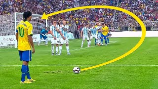 Top 20 Curve Free Kicks Of All Time