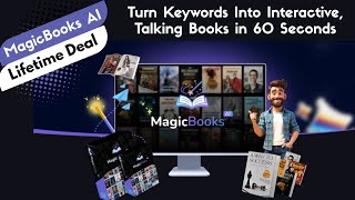 MagicBooks AI Review - Create and Sell Talking Books in 60 Seconds
