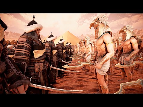 Mongol Empire vs Egyptian Empire — Ultimate Epic Battle Simulator 2