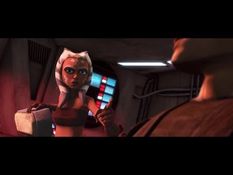 Anakin and Ahsoka arrive at the Abregado system - Star Wars: The Clone Wars[1080p]