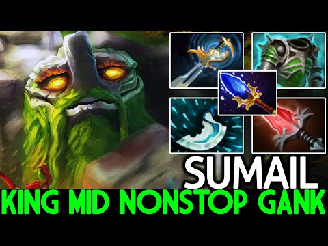 SUMAIL [Tiny] King Mid is Back Nonstop Gank 20 Kills Dota 2