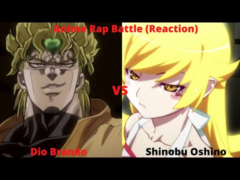 ZA WARUDO!!! Dio Brando vs Shinobu Oshino - Anime Rap Battle (Reaction)