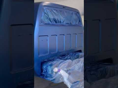 First DIY paint job #c10 #k10 #diy #spray #chevy #Bigblue