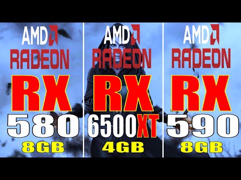 RX 580 vs RX 6500XT vs RX 590 || PC GAMES TEST ||