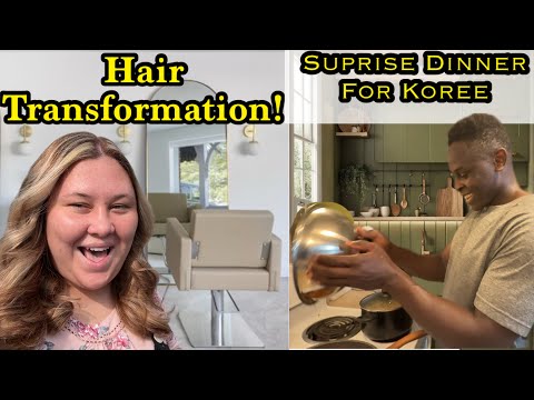 Hair Transformation! | Surprise Dinner For Koree | Family | Love | DITL | Vlog | The Bichanga Family