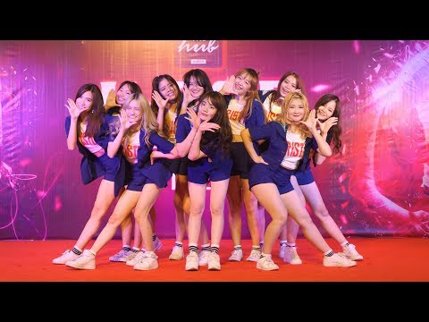 170716 [4K] Bubble Teens cover PRISTIN - Intro + WEE WOO @ The Hub Cover Dance 2017 (Audition)