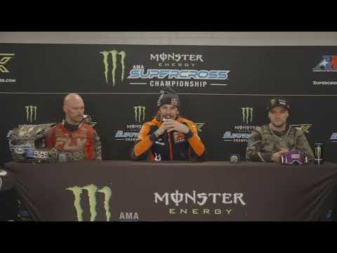 Monster Energy Supercross: Press Conference Round 12 - Foxborough, MA  - April 5, 2025