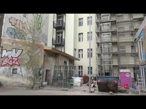 Baustelle Grellstraße Ecke Greiswalder Straße