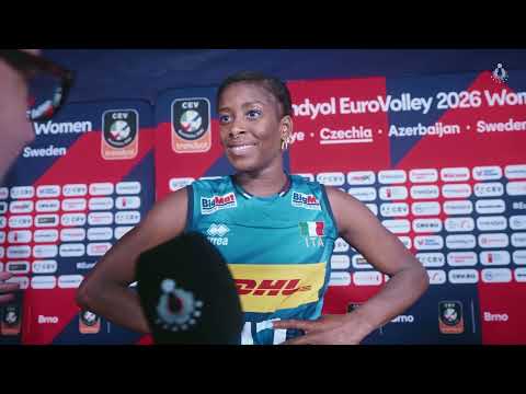 Europei Femminili: Myriam Sylla dopo Italia-Svezia 3-1