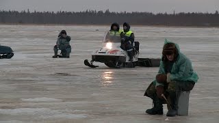 Рыбалка в унской губе вчера