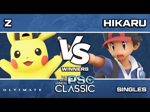 PSG Classic 2019 Smash Ultimate Z (Pikachu) vs Geki | Hikaru (Pokemon Trainer) Winners Round 4