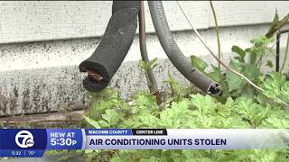 Thieves stealing Center Line neighborhood's air conditioning units