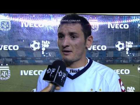 Ríos: "Le cerramos los espacios". Racing 0 Quilmes 1. Fecha 16. Fútbol Para Todos