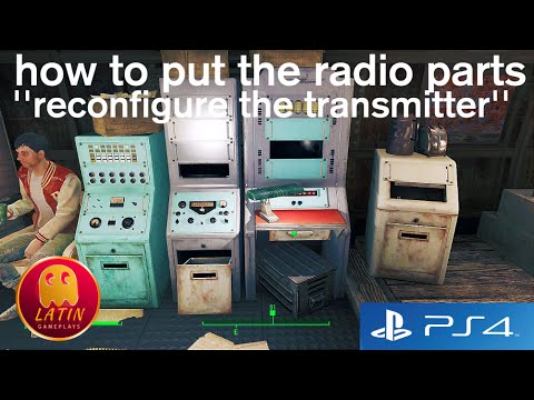 Fallout 4 - How to resolve the mission ''Reconfigure the transmitter'' - Powering up
