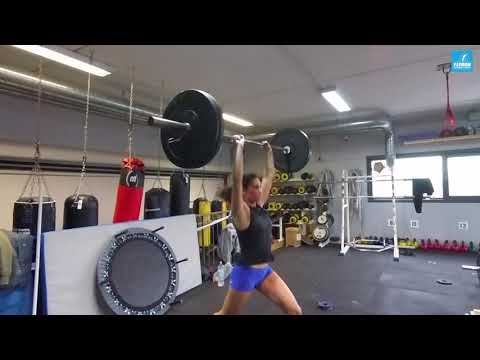 allenamento pesistica - strappo e slancio -