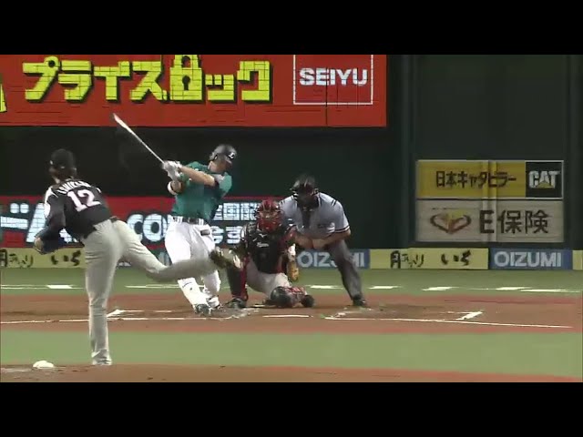 【1回裏】ライオンズ・秋山 1番復帰即先頭打者アーチ!! 2016/8/19 L-M