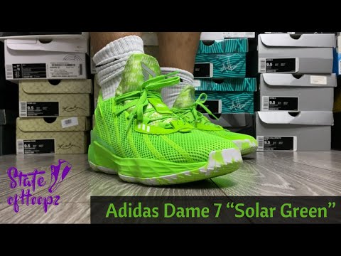 Adidas Dame 7 "Solar Green"