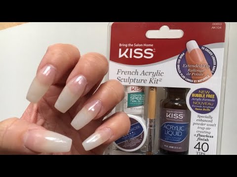 DIY Nägel mit dem Acryl Salon Kit von KISS I Marina si