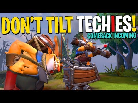 The Techies Anti Tilt Mechanic - DotA 2 7.20