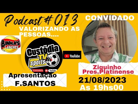 Podcast #013, convidado Ziquinho.