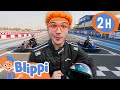 Zooming Blippi S Go Kart Adventure Blippi Moonbug Kids Fun Zone