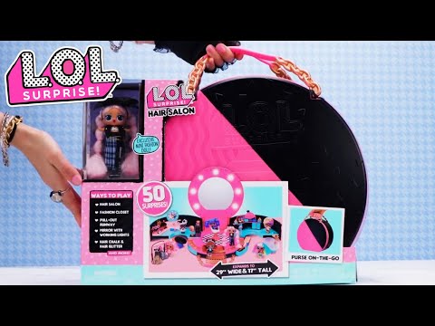How To Unbox Hair Salon | L.O.L. Surprise! - YouTube