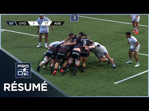 PRO D2 Saison 2024-2025 J25 - Résumé Oyonnax Rugby - SU Agen