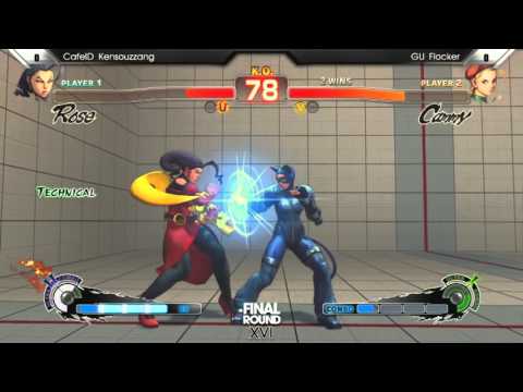 [FR 16 SSFIV AE] CafeID Kensouzzang (Rose) vs GU Flocker (Cammy)