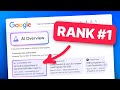 How to Rank in Google’s AI Overviews