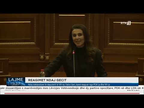 Ndaj deklaratave t&euml; deputetit t&euml; VV-s&euml;, Fatos Geci, kan&euml; reaguar nga PDK-ja dhe VV-ja