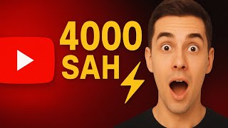 أخطر سر باش تحقق شروط الربح من يوتيوب بسرعة 1000 مشترك + 4000 ساعة