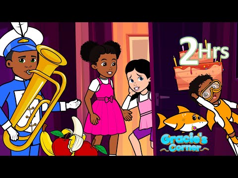 Just Be Brave + More Fun and Educational Kids Songs | Gracie’s Corner 2-Hour Compilation