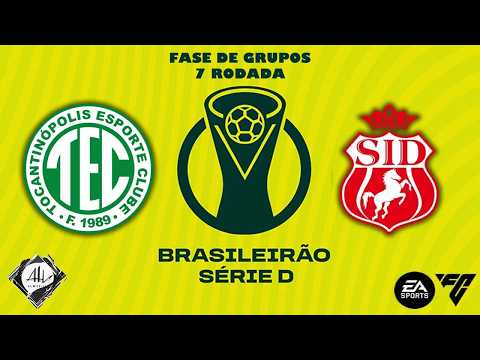 Tocantinópolis 2 x 0 Imperatriz - 7 rodada Brasileirão Série D 2026 - FC 25