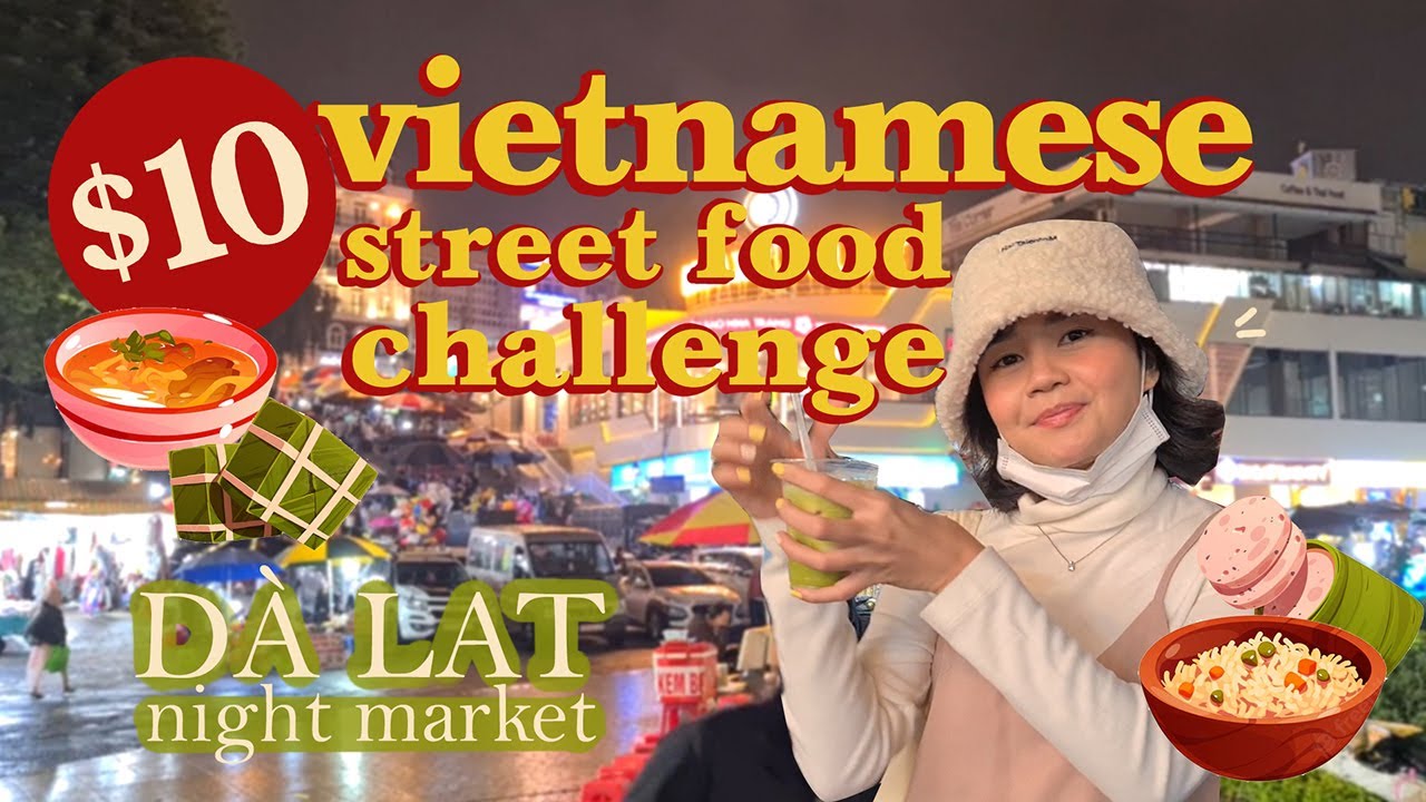 The festive spirit of Đà Lạt Night Market draws in joyful crowds.
