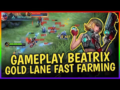 GAMEPLAY BEATRIX GOLD LANE FAST FARMING ~ TOP GLOBAL BEATRIX