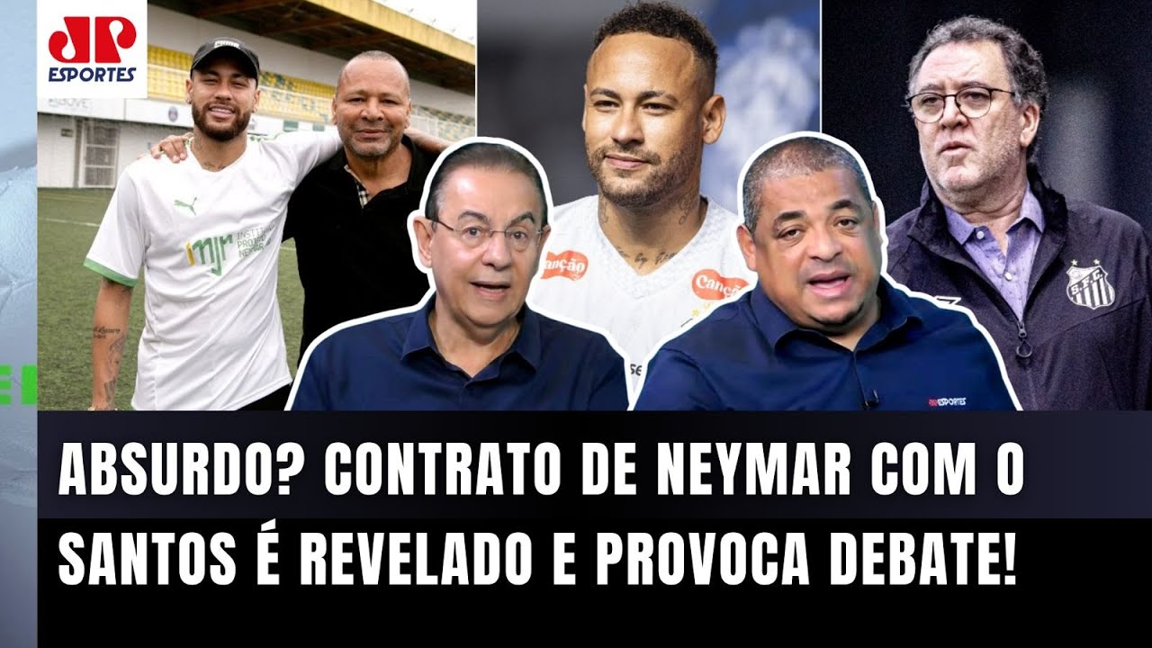 LOUCURA??? "É INFORMAÇÃO! FOI REVELADO que o contrato do Neymar com o Santos..." OLHA ISSO!