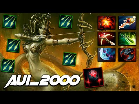 Aui2000 Medusa - Super Carry - Dota 2 Pro Gameplay [Watch & Learn]