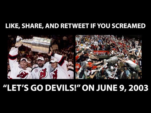 Where were you when the Devils won the Stanley Cup in 2003? | Let's Go Devils Podcast Question