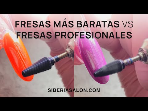 Comparación de las fresas para manicura: Fresas más baratas vs Fresas profesionales 💅