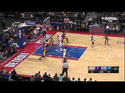 Carlos Boozer Highlights 12.2.2014 Lakers vs. Pistons