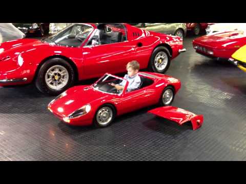 Porsche 904 Carrera GTS electric kid car test drive