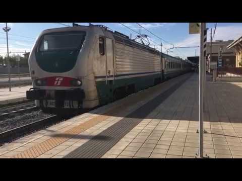 E402B-152 con IC 703 Roma Termini-Bari Centrale