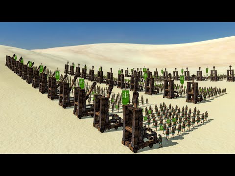 CATAPULTS vs PRAETORIANS - Total War ROME REMASTERED