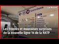 RATP Les bonnes et les mauvaises surprises de la ligne 14 de du métro.