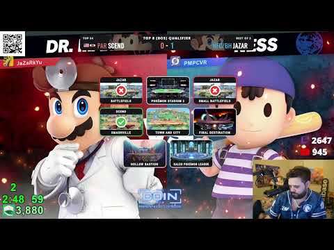 JaZaR (Dr. Mario) vs Scend (Ness) - Coinbox 99 Winners Top 8 Qualifier | 10 Apr 24'