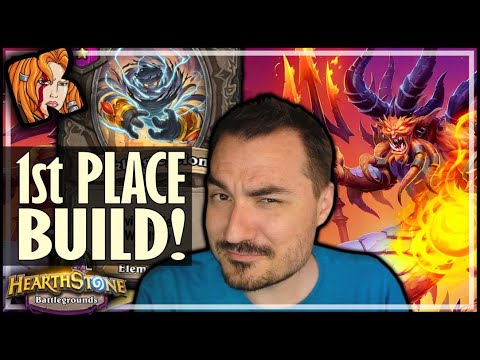 BUILDING THAT FIRST PLACE COMP! - Hearthstone Battlegrounds