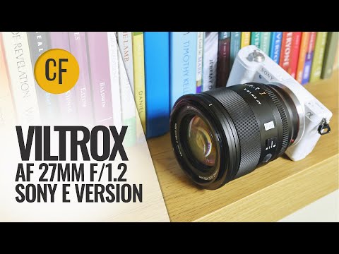 Viltrox AF 27mm f/1.2 (Sony E-mount version)