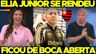 ATÉ QUE ENFIM! Elia Júnior SE RENDEU! FEZ VÁRIOS ELOGIOS AO FLAMENGO de LEONARDO JARDIM!