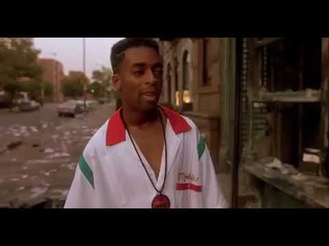 Do The Right Thing (1989) - Closing Scene/Sal and Mookie Final Confrontation