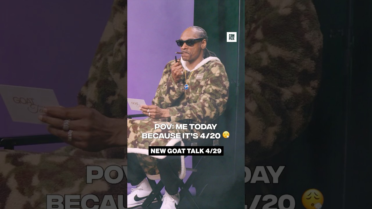 POV: Me today because it's 4/20 😮‍💨 Snoop Dogg and Sexyy Red are taking over #GOATTalk 4/29